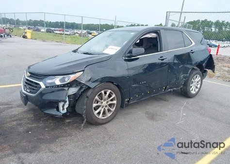 2021 Chevrolet Equinox Lt из США, поврежденный, VIN 2GNAXKEV4M6119528